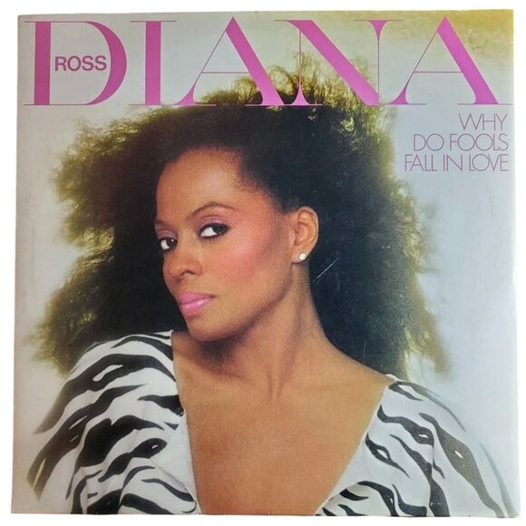 Vintage 1981 Why do Fools Fall in Love, Diana Ross LP Vinyl - Picture 1 of 15